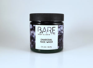 Activated Charcoal Face Cleanser with Caffeine