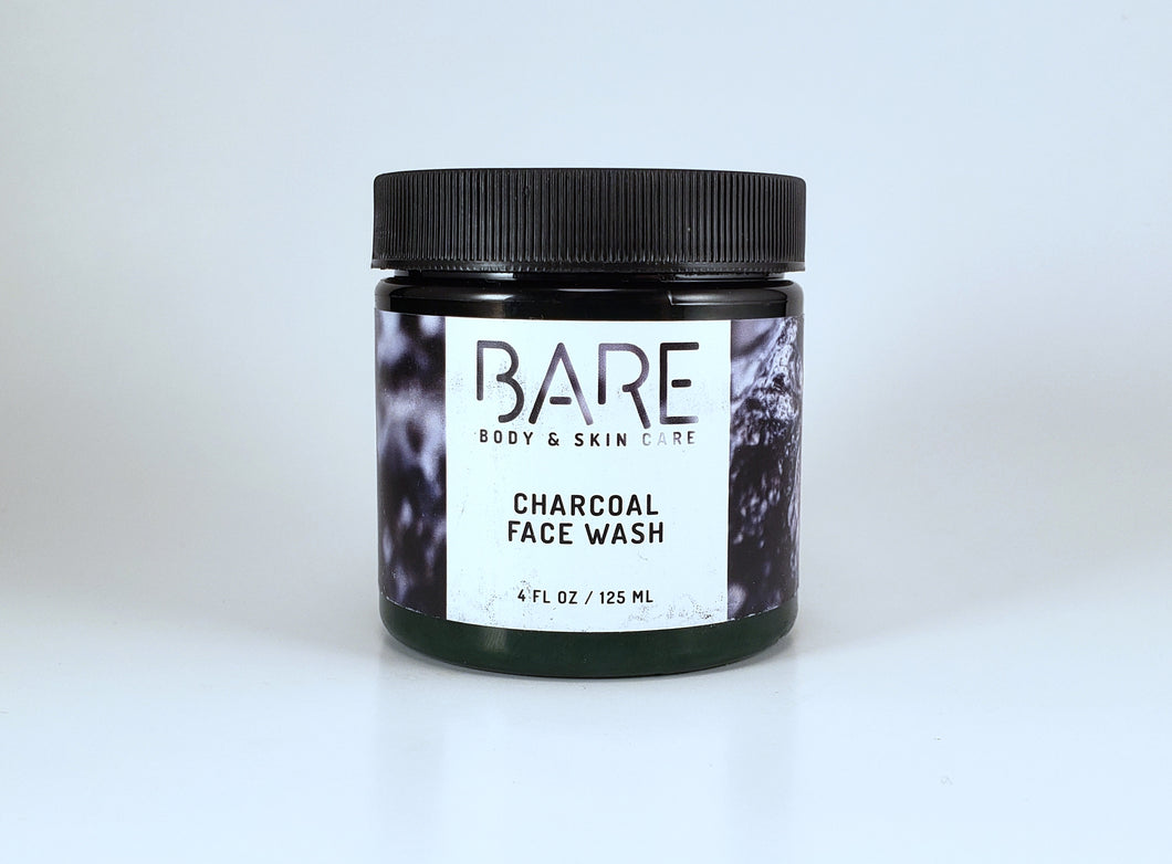 Activated Charcoal Face Cleanser with Caffeine
